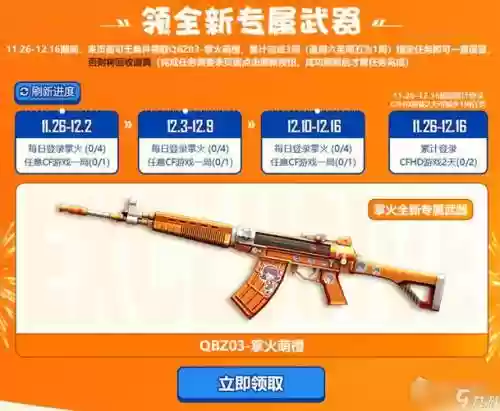 cf橙色武器排行榜