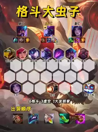 云顶手游大虫子阵容搭配插图1