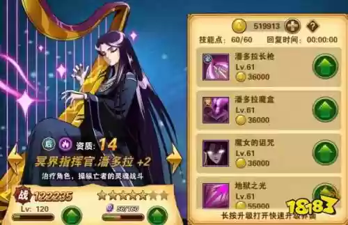 潘多拉优先升级哪个技能插图1