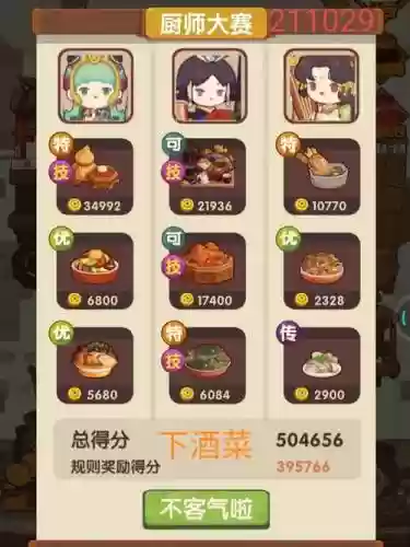 爆炒江湖厨师技能一览插图1