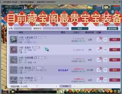 梦幻西游最贵bb_1插图