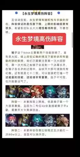 永恒寒冰阵容插图