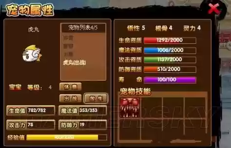 造梦西游3虎丸几级学1个技能插图1