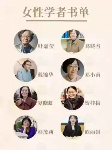 学者阵容女生插图