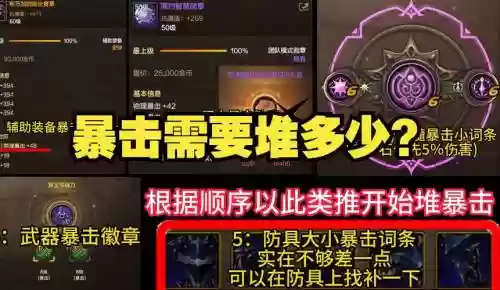 什么传说装备加暴伤插图1