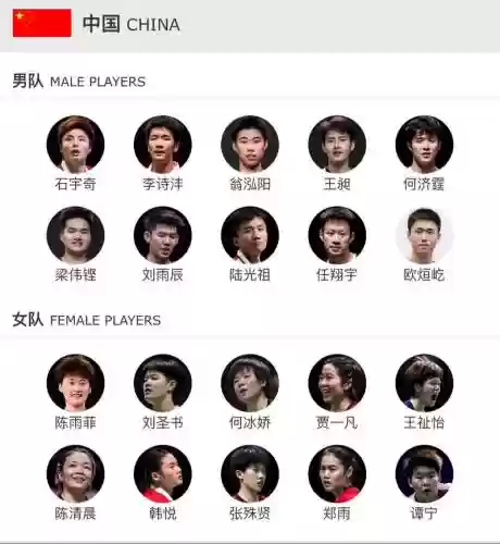 尤杯最新阵容插图1