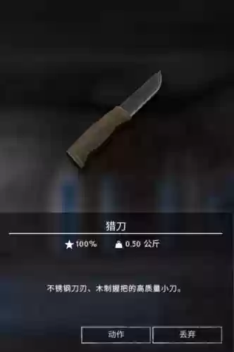 漫漫长夜1.05武器插图1