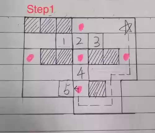 老推箱子5关攻略插图