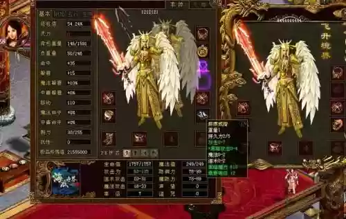 传奇世界战士打装备插图