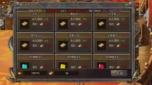 热血传奇新续章技能书_2插图