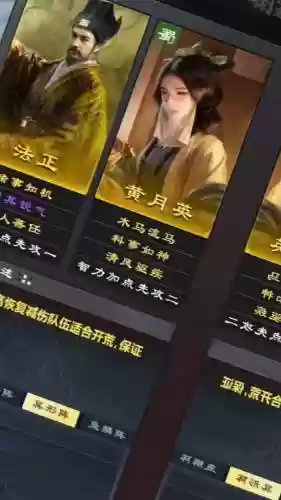 诸葛夫妇阵容搭配插图1