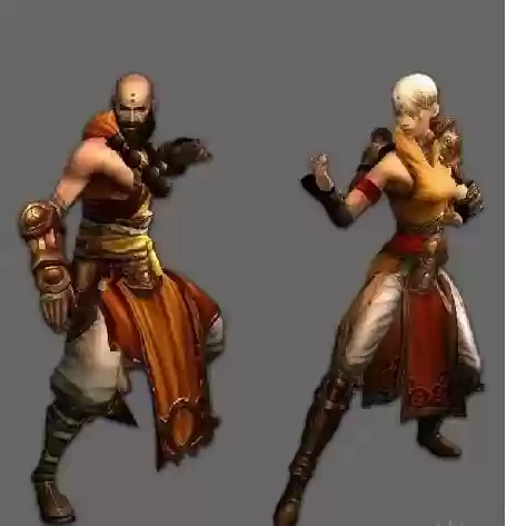 武僧打拳装备火头_1插图1