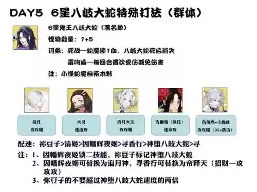 大蛇阵容搭配技能插图1