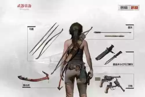 古墓丽影崛起武器升级存档插图