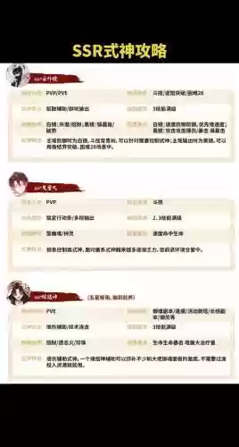 初始号ssr式神攻略插图