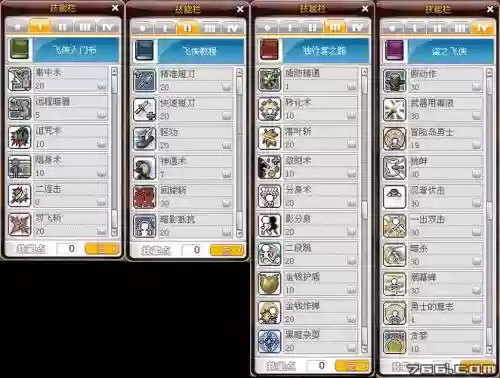 冒险岛2刀飞技能加点插图