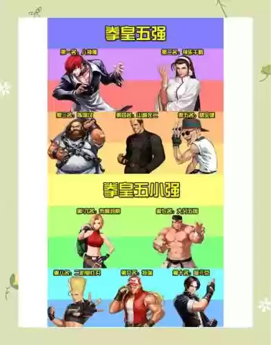 卡牌格斗97阵容搭配_1