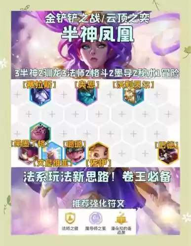 凤凰开局阵容搭配插图