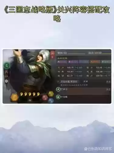 关兴的阵容搭配插图1
