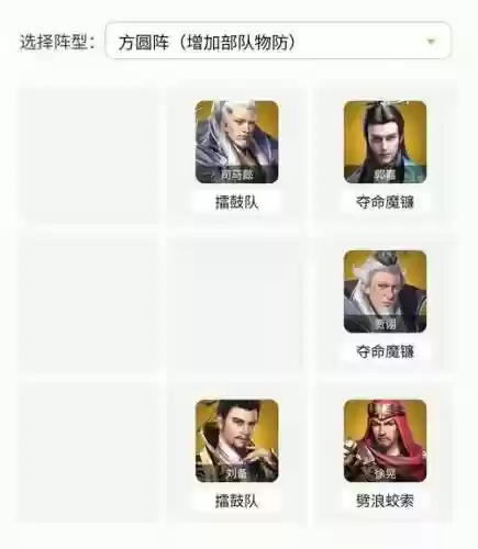攻城天下徐晃阵容搭配攻略插图1