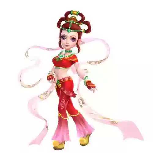 梦幻西游的舞天姬.插图