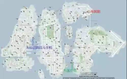 侠盗猎车罪恶都市武线武器，侠盗猎车罪恶都市武器分布图