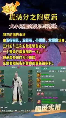剑网3武器外攻附魔，剑三外功攻击附魔插图