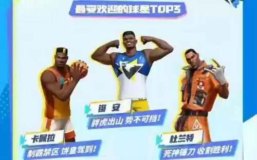 街头篮球明星阵容搭配攻略，街头篮球选手插图1