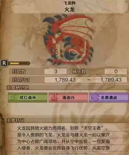怪猎ol火龙攻略，怪物猎人火龙在哪儿