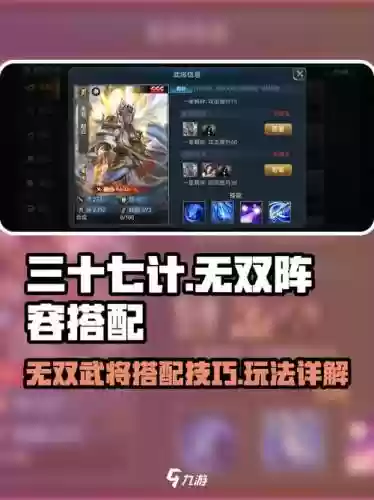 无双50级武将搭配阵容，无双怎么打插图