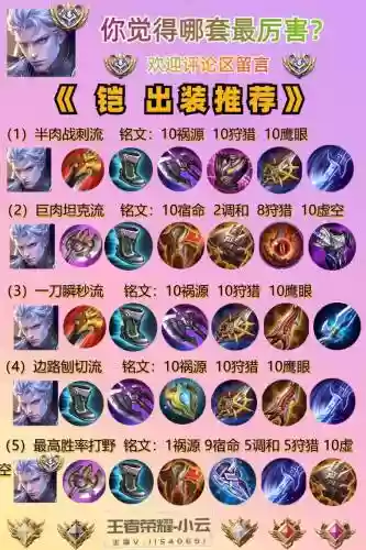 铠s9出装及技能，铠+9=几插图1