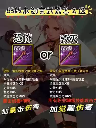 dnf剑宗买什么武器好，dnf剑宗用什么属性的剑插图1