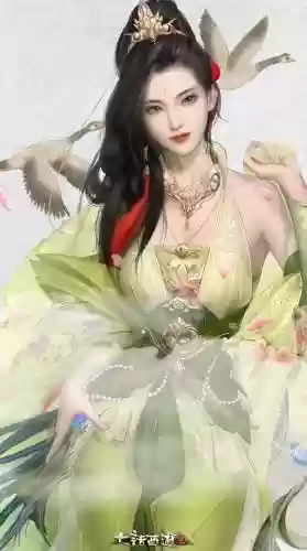 大话西游2红拂女武器，大话西游手游红拂女武器外观插图