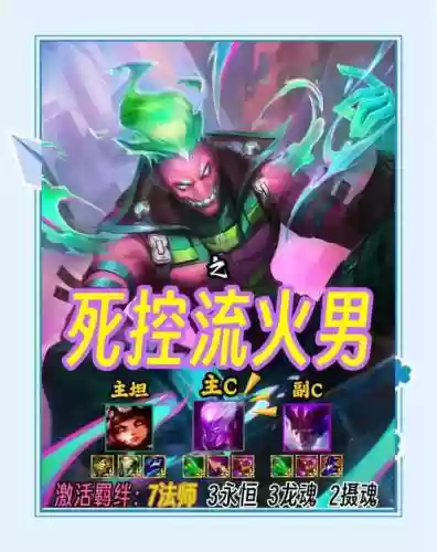三星火蓝阵容搭配，三星火男给什么装备