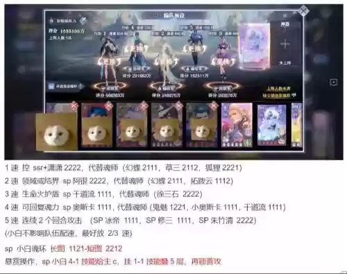 小白武魂搭配阵容，小白的魂技插图