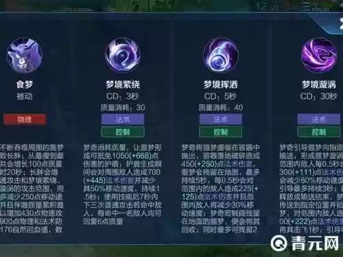 梦奇技能是什么意思是什么，梦奇的技能和被动详细插图