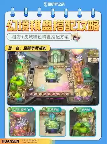 金铲铲下棋攻略阵容搭配，金铲铲棋子图鉴插图