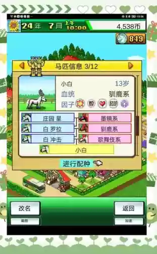 顶级跑马牧场攻略白色，顶级跑马牧场一周目插图