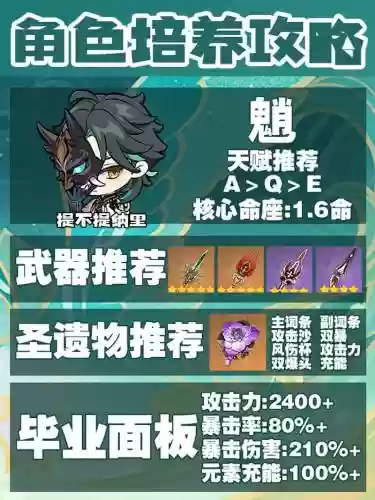 魈阵容搭配2.5，魈阵容搭配推荐插图1