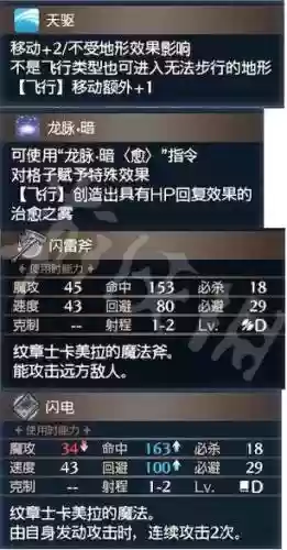 火焰纹章重生技能，火焰纹章重装技能插图