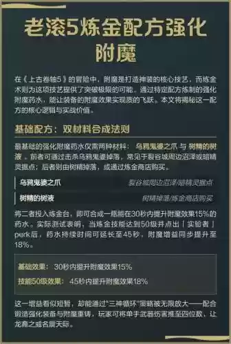 上古卷轴5锻造技能附魔，上古卷轴5锻造附魔怎么练插图