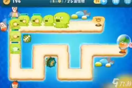 保卫萝卜2深海10攻略金萝卜布阵图,保卫萝卜2深海完整攻略图解插图 保卫萝卜2深海10攻略金萝卜布阵图,保卫萝卜2深海完整攻略图解插图